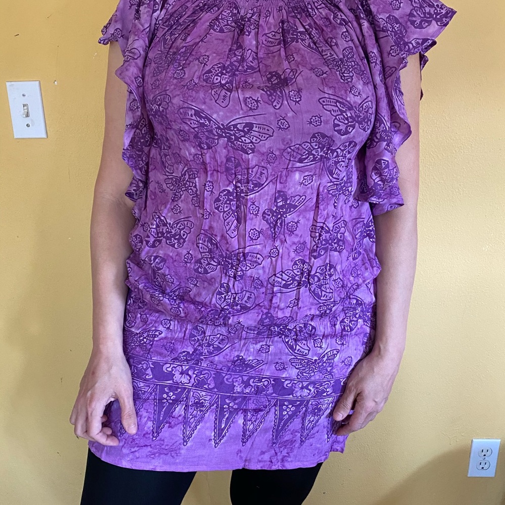 Purple cover up